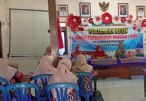 Pertemuan Rutin KPM (Kader Pembangunan Manusia) Kecamatan Patebon
